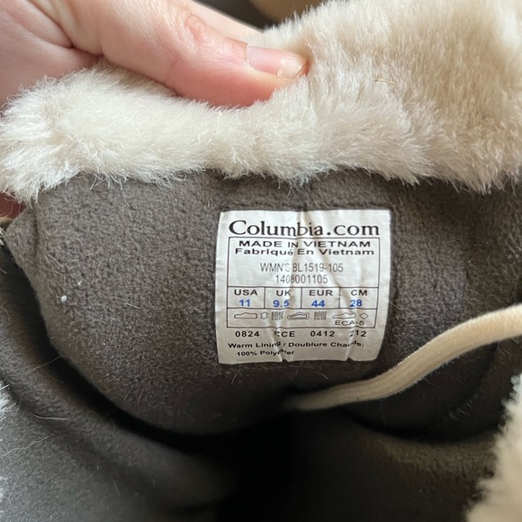 Columbia Sz 11 Women's Sierra Summette 2 Waterproof Cold Weather Boot Flint Gray - Picture 6 of 6